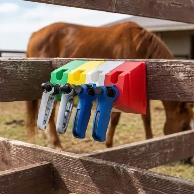 Cross-border cute trendy personalized best-selling magnetic syringe holder 3D veterinary magnetic stand