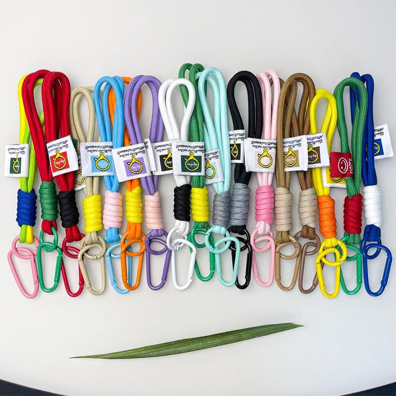 Mobile phone lanyard plush toy Xishan mountain carabiner doll key lanyard mobile phone lanyard wrist braided lanyard