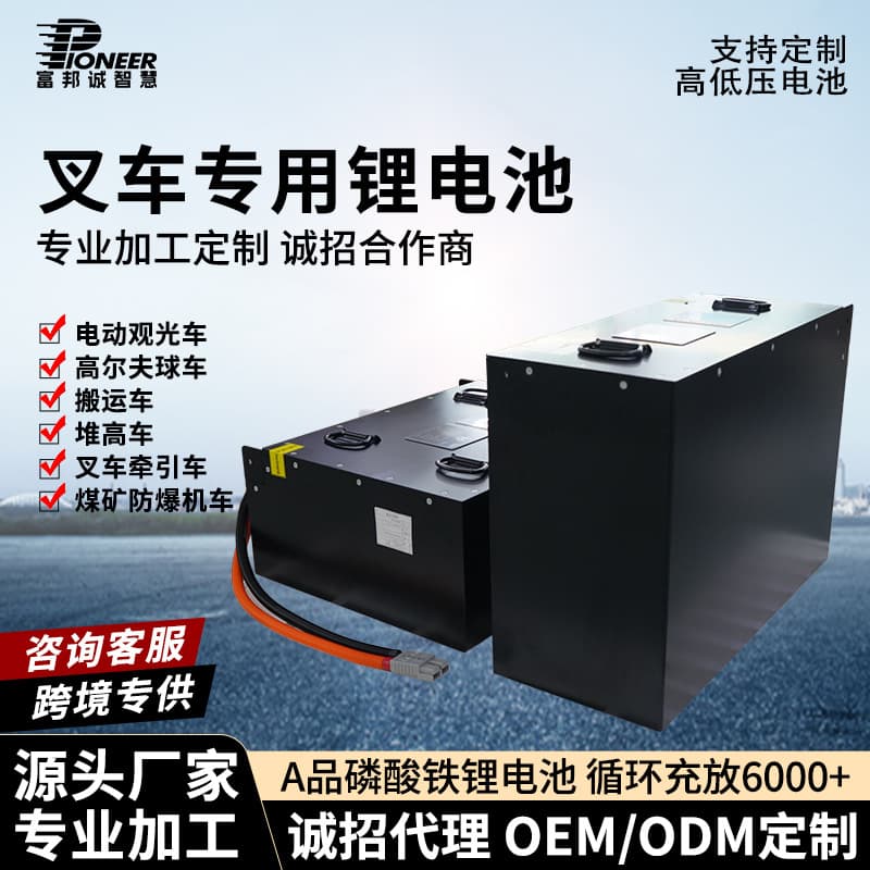 Forklift Lithium Battery Parking Power Battery Pack Electric Pallet Truck Balance Scooter Skateboard Solar Energy Storage Battery