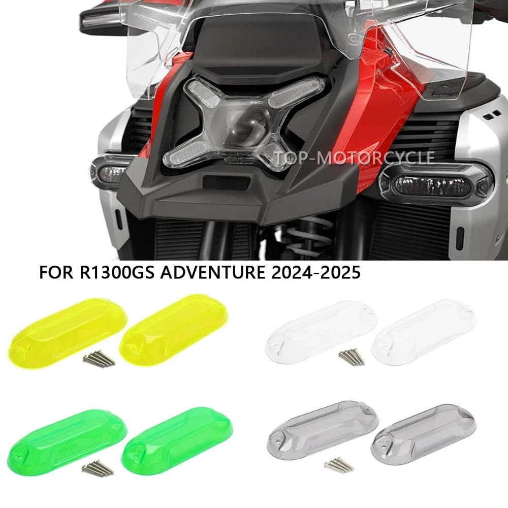 For Bmw R1300Gs Adv Adventure Motorcycle Front Fog Light Turn Signal Cover Accessories 2024-2025