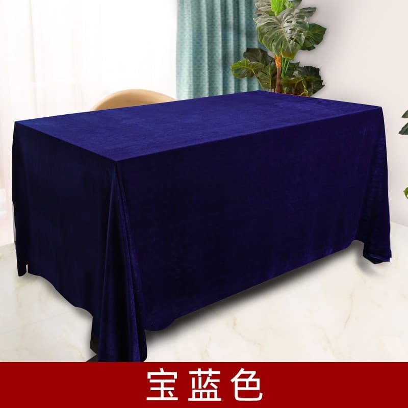Free Shipping Red Tablecloth Engagement Red Cloth Red Velvet Fabric Wedding Rectangular Velvet Table Cover Banquet Tablecloth