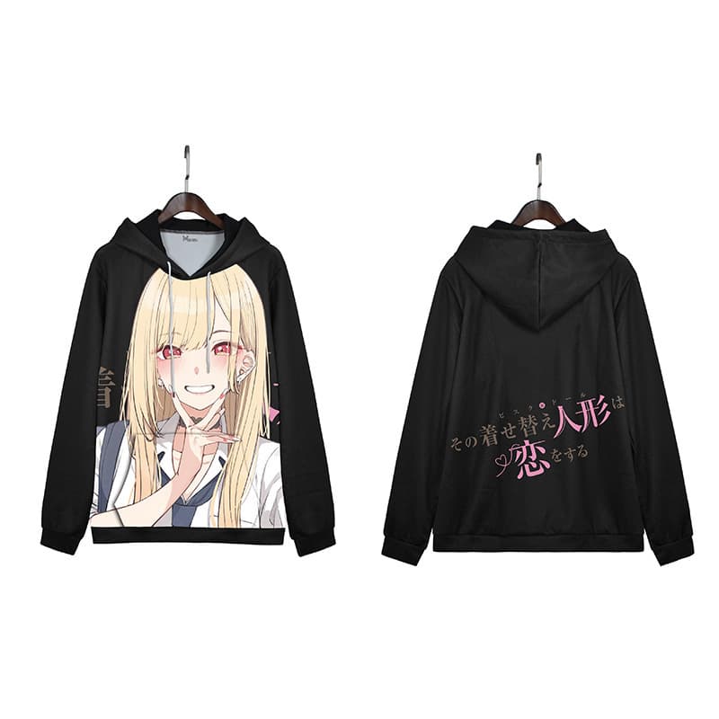 My Dress-Up Darling Kitsugawa Marin 2D Merchandise Hooded Autumn/Winter Fashion Hoodie Jacket