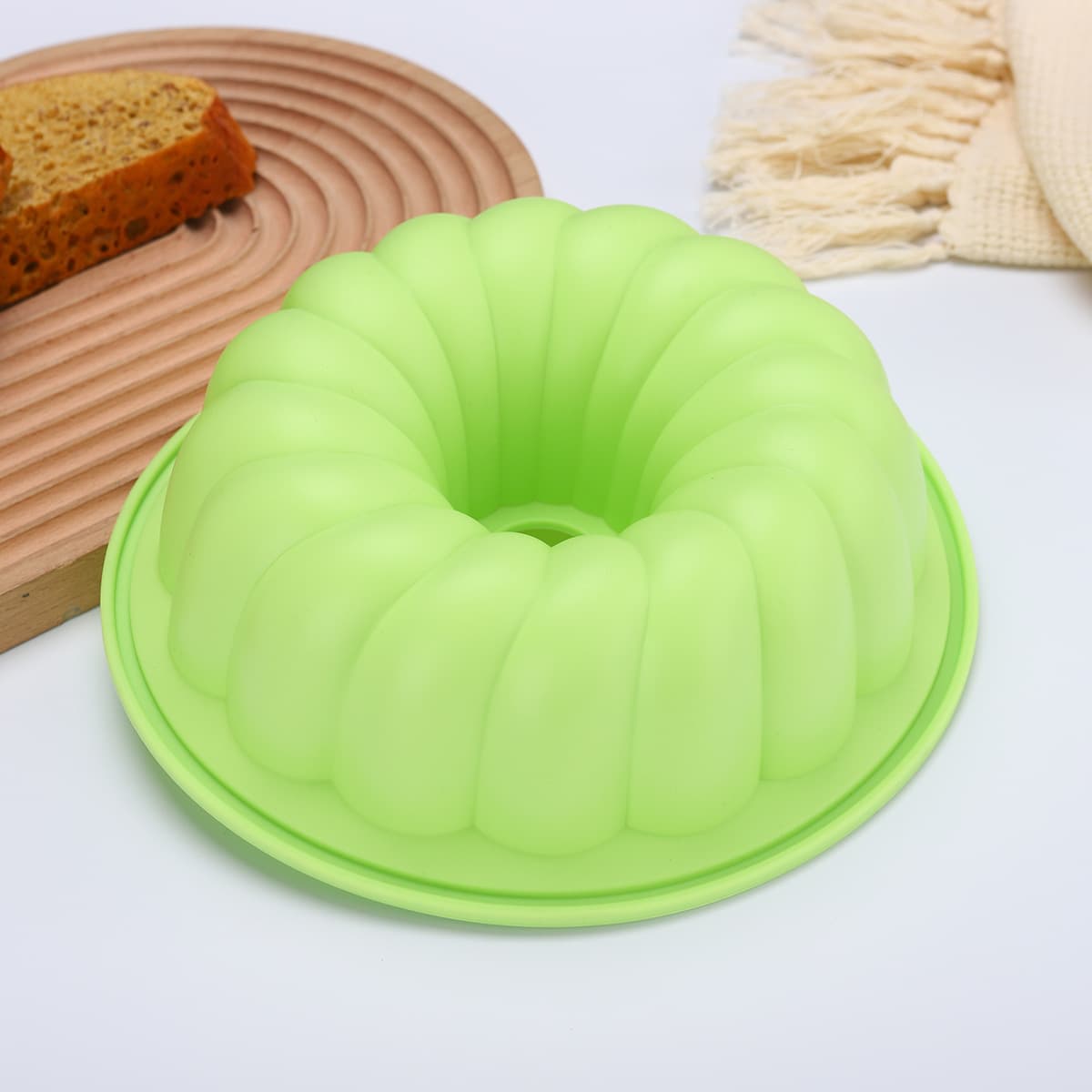 Single-hole Pumpkin Silicone Cake Mold Chiffon DIY Baking Tool High-Temperature Resistant Chocolate Pudding Muffin Cup
