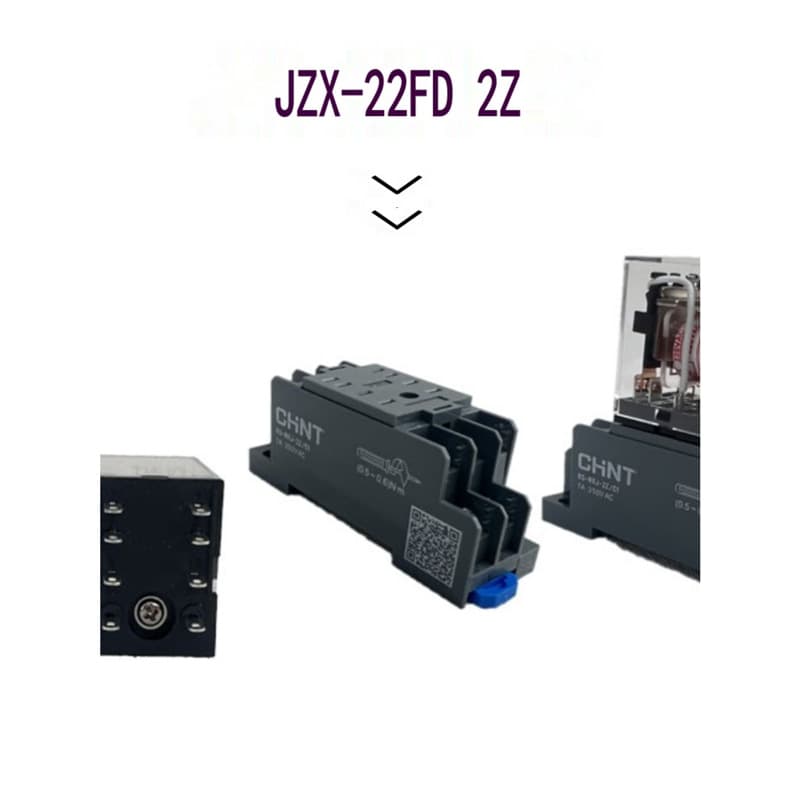 Negotiable Chint Small Intermediate Relay JZX-22F(D)2Z 4Z 22FD JQX-13FD