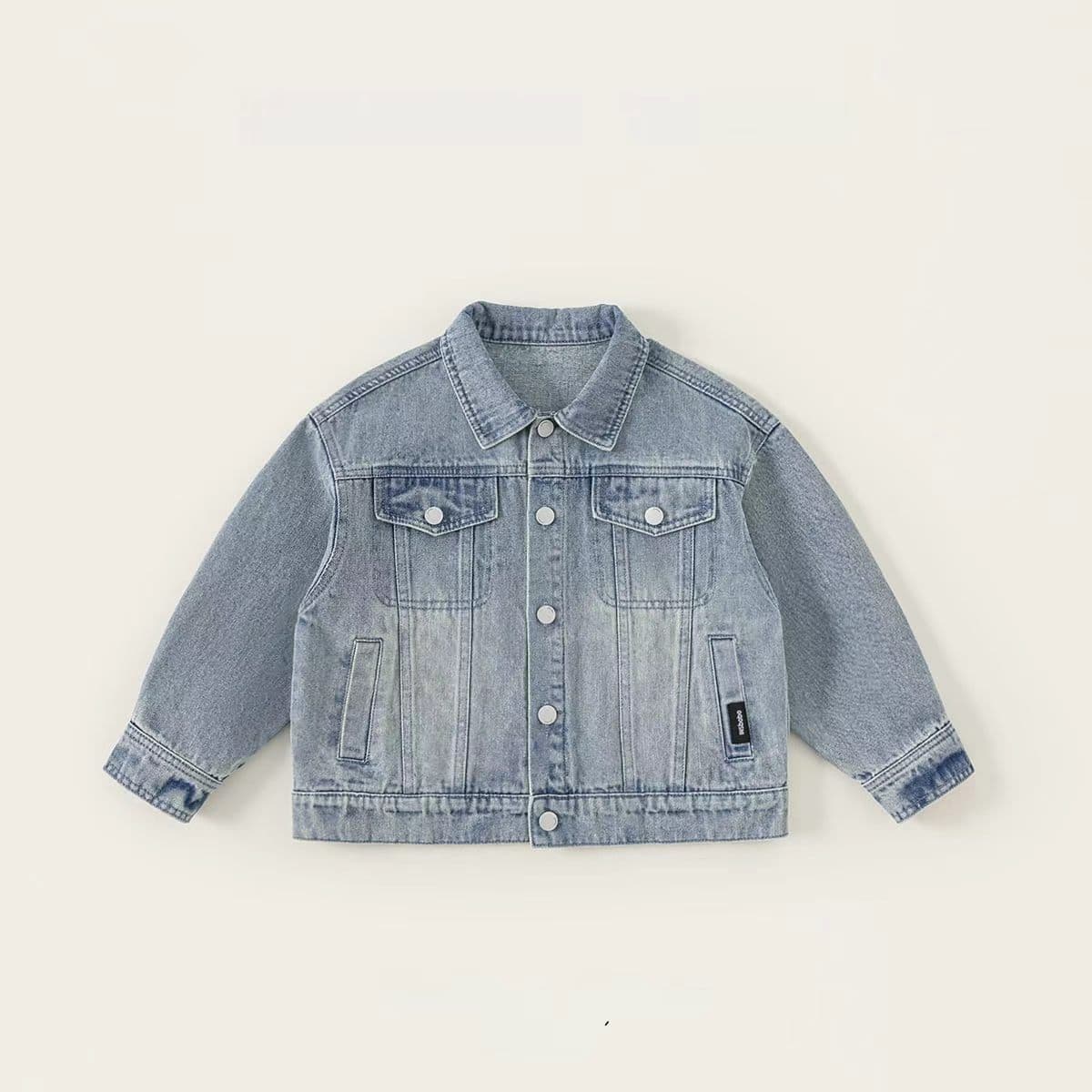 Boys' Jacket 2026 Fall New Children's Top Handsome Boy Denim Jacket Trendy Clothing Kids' Wear