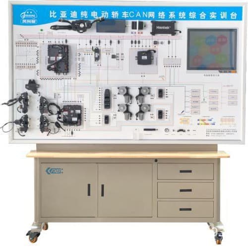 BYD Pure Electric Sedan CAN Network System Comprehensive Training Platform (Electric Vehicle Training Equipment)