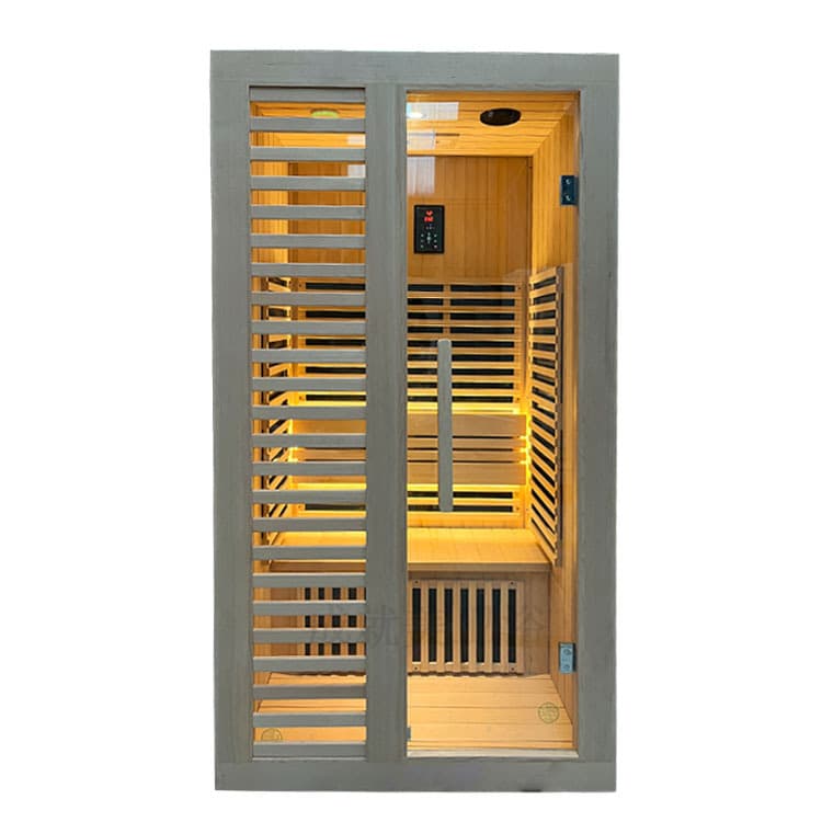 Ingot sauna room, steam room, home far-infrared light wave room, fitness equipment, hemlock wood dry steam room saunas