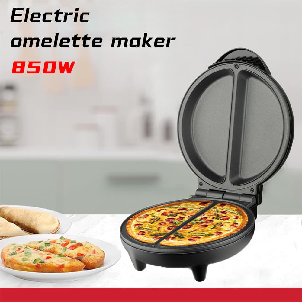 Cross-border EU Standard Home Egg Roll Machine Electric Pancake Pan Pizza Maker Double-sided Heating Grill Machine