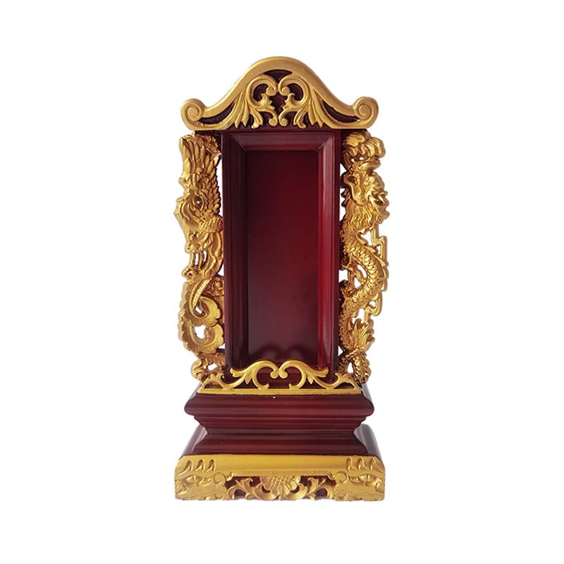 Solid wood ancestral tablets for temples, Buddha halls, and ancestral shrines, crafted from camphorwood.