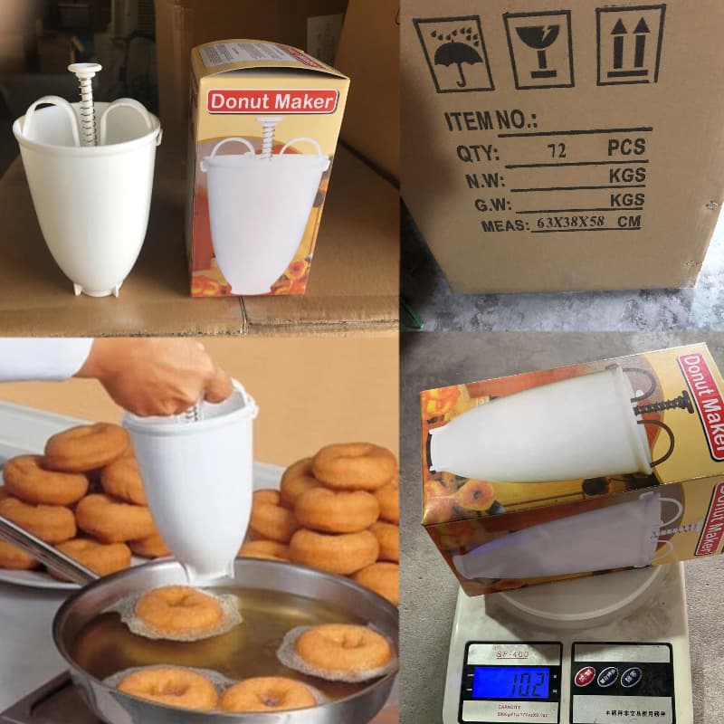 Cross-border Donut Mold Donut Maker DIY Baking Tool Milk Extruder Baking Mold