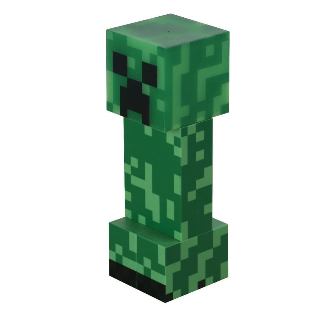 Minecraft Creeper Night Light Themed Cartoon Toy Creeper Pixel Game Merchandise Block Flashlight