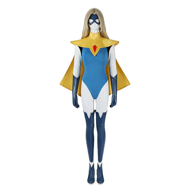 Superhero Dispatch Center Cosplay Golden Light Game Same Style Cosplay Costume Women's Bodysuit Performance Costume 5797