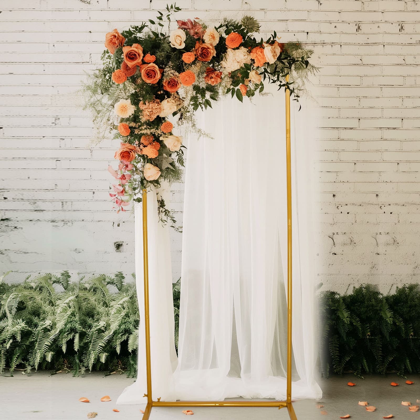 Cross-border Metal Square Arch Stand Wedding Party Balloon Holder Photo Booth Prop Flower Rack