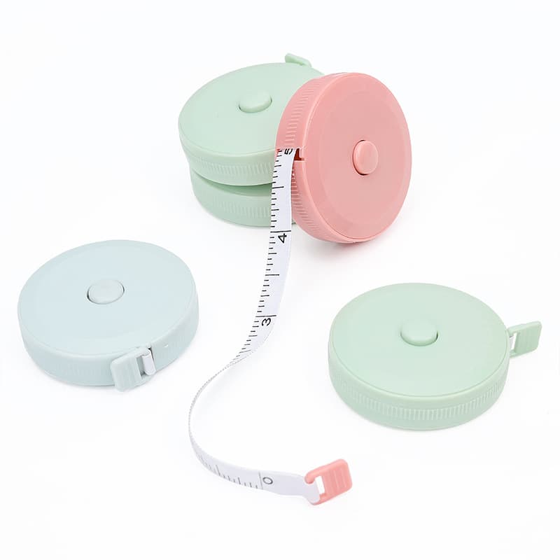 1.5M Cute Mini Small Tape Measure, Portable 3D Tape for Clothing Waist Measurement, Small Soft Tape Wholesale