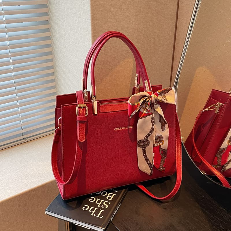 Women's Fashion Wedding Mother Bag 2024 New Trendy Textured Handbag Stylish Crossbody Bride Bag