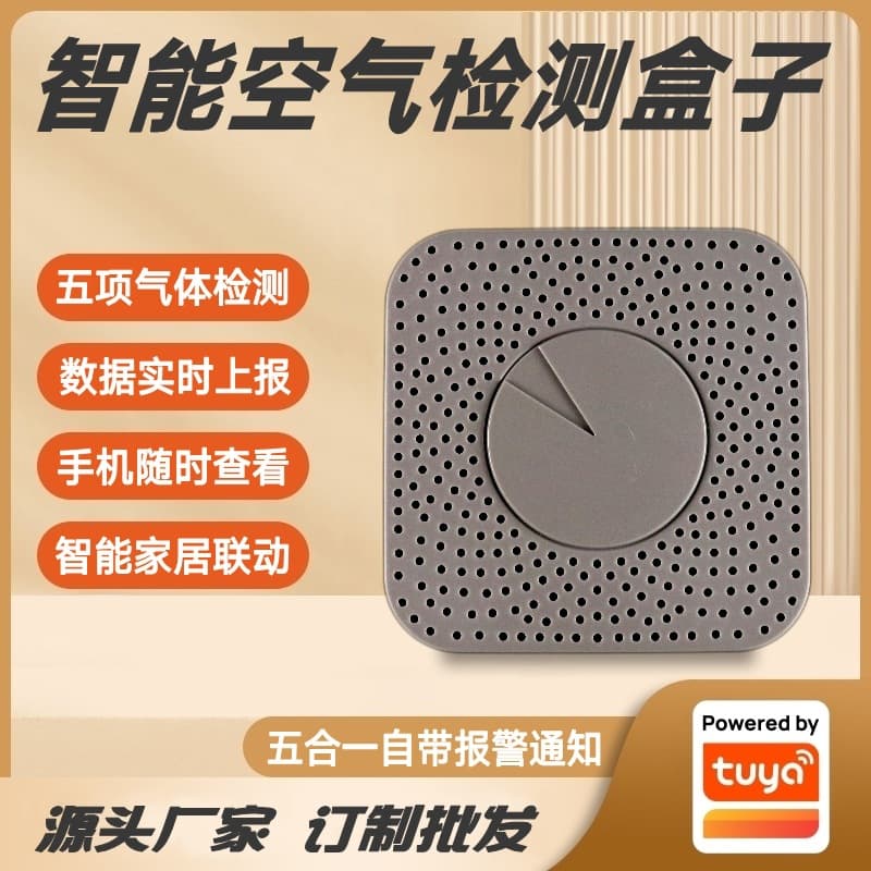 Graffiti Solution Carbon Dioxide Formaldehyde VOC Harmful Gas Measuring Instrument Indoor Air Pollution Detection Alarm