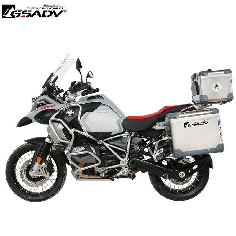 GSADV for BMW R1250GS/ADV Side Cases, Top Case, and Tail Box Modification Accessories, Upper and Lower Crash Bars