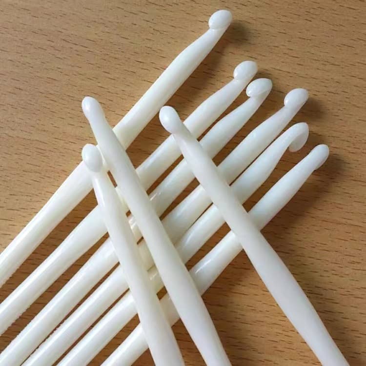 Plastic Crochet Hook Ribbon Yarn Chunky Yarn Knitting Tool DIY Sweater Yarn Micro Crochet Flower Crochet Hook