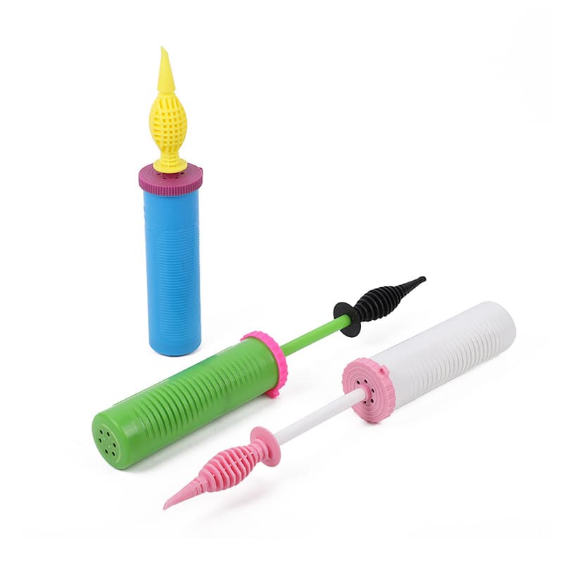 Wholesale Export Balloon Pump Macaron Large Hand-Push Dual Inlet Portable Mini Inflator