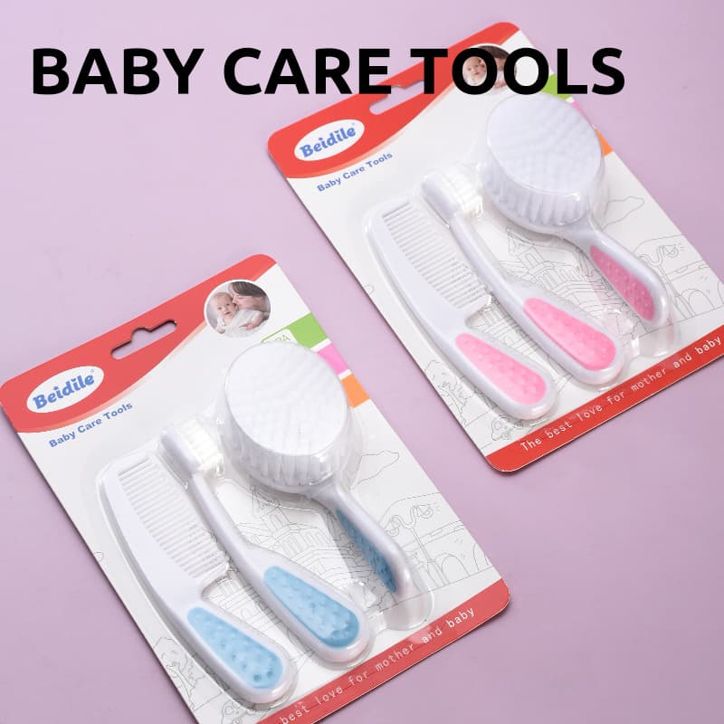 Kawaii Products Baby Care Set Baby Comb Brush Cleaning Set Daily Cleaning Care Products