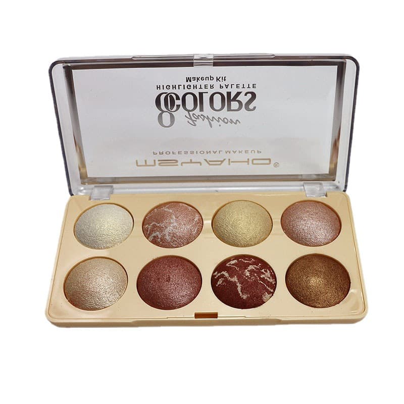 YH6143A New Color Cosmetics European and American Makeup Set Beauty Expert Recommended 8-Color Shimmer Eyeshadow Cross-Border Exclusive
