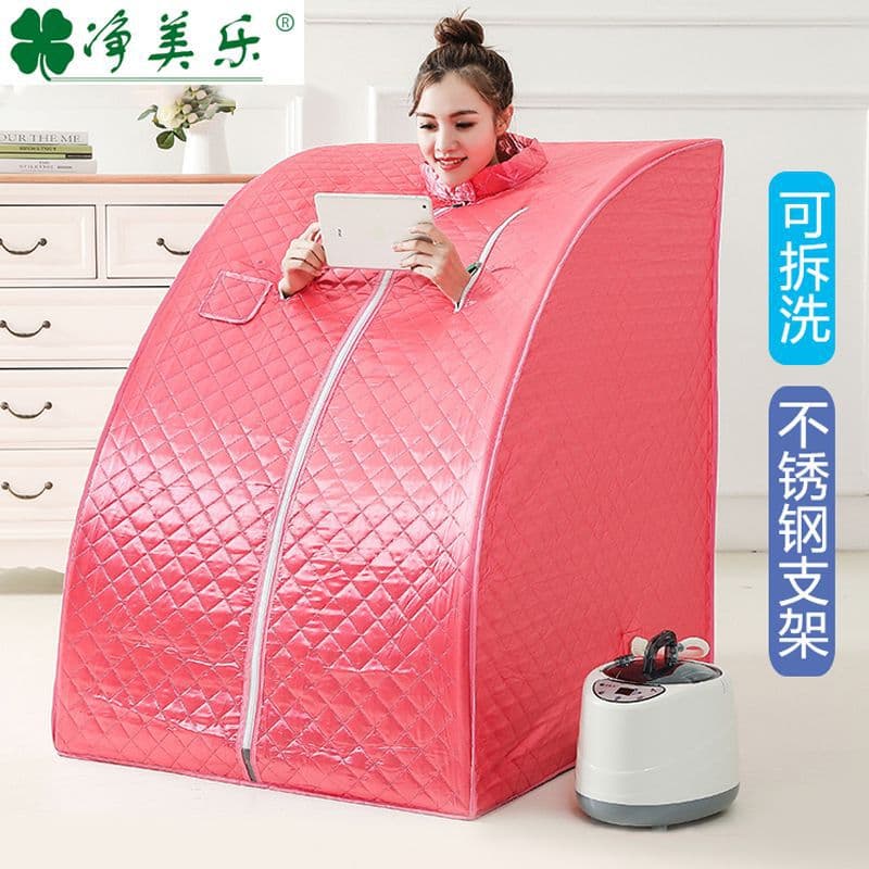 Home Sauna Bath Box Sweat Steaming Box Steamer for Postpartum Full Body Sweating Courtyard-style Sauna Room Wholesale Factory