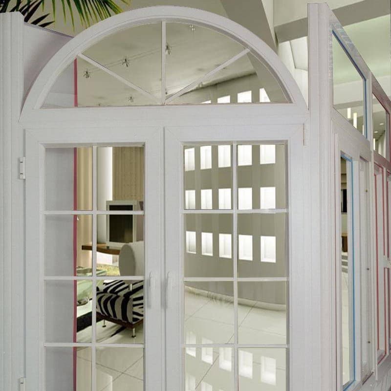 Conch UPVC Steel-Plastic Window, Colored UPVC Steel-Plastic Window, UPVC Casement Window, UPVC Sliding Window