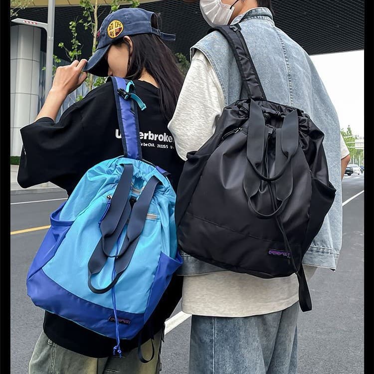 Bata New Outdoor Sports Multifunctional Large Capacity Backpack Shoulder Bag Handbag Unisex Foldable Lightweight