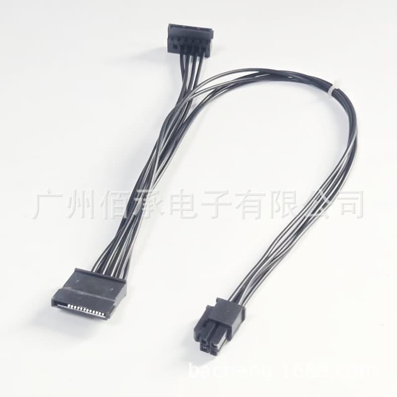 For HP M01 N01 S01 Power Supply SATA Power Cable to 2 15-Pin SATA L68308-001