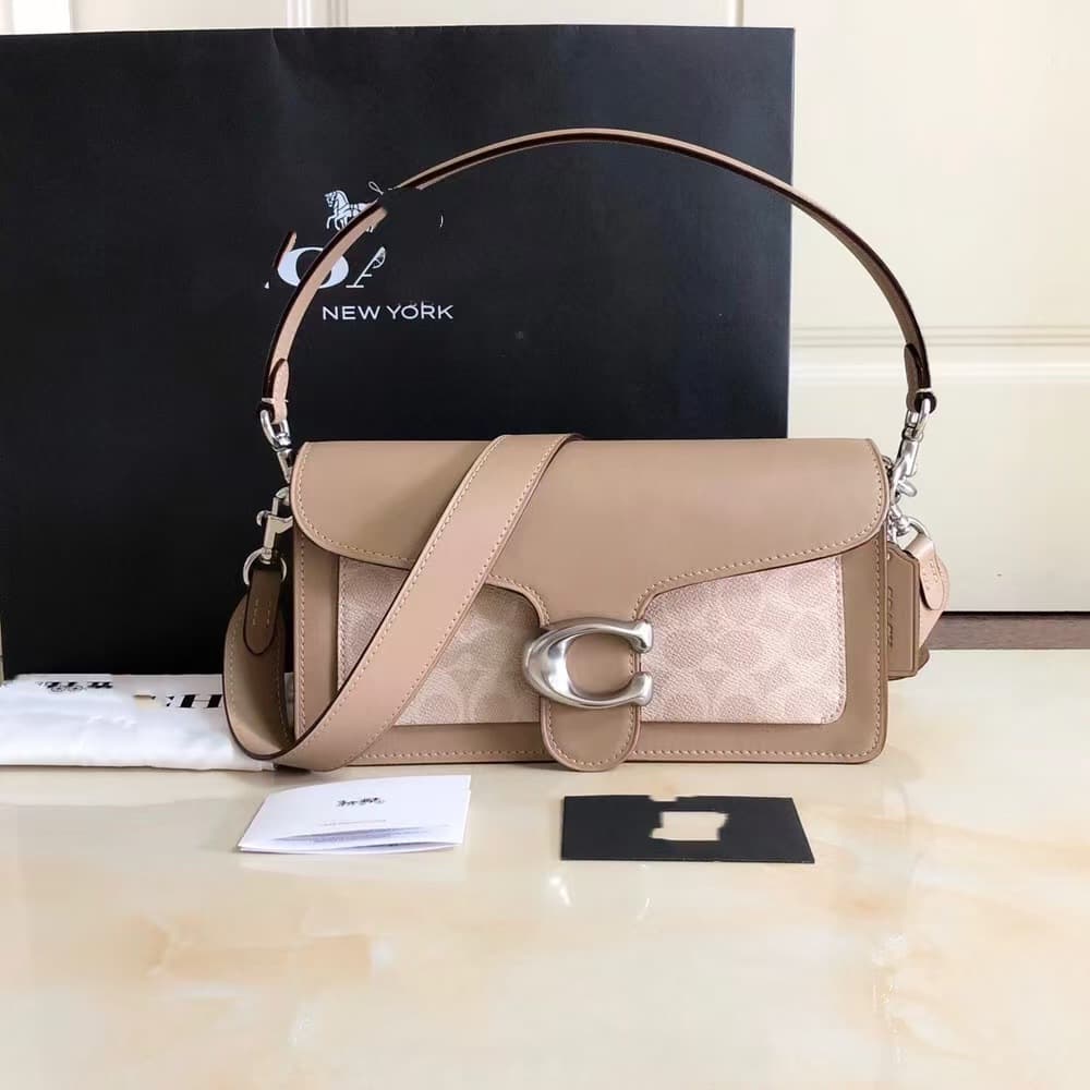 C's New Women's Bag Classic Monogram Tabby Dionysus Small Square Bag Shoulder Crossbody Handheld Underarm Bag