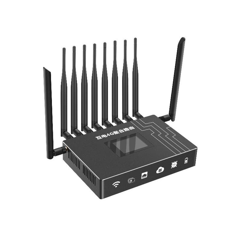 Landers 4G Aggregation Router for Multi-Person Meetings, Network Sharing, Influencer Live Streaming, Multi-Device Direct Connection