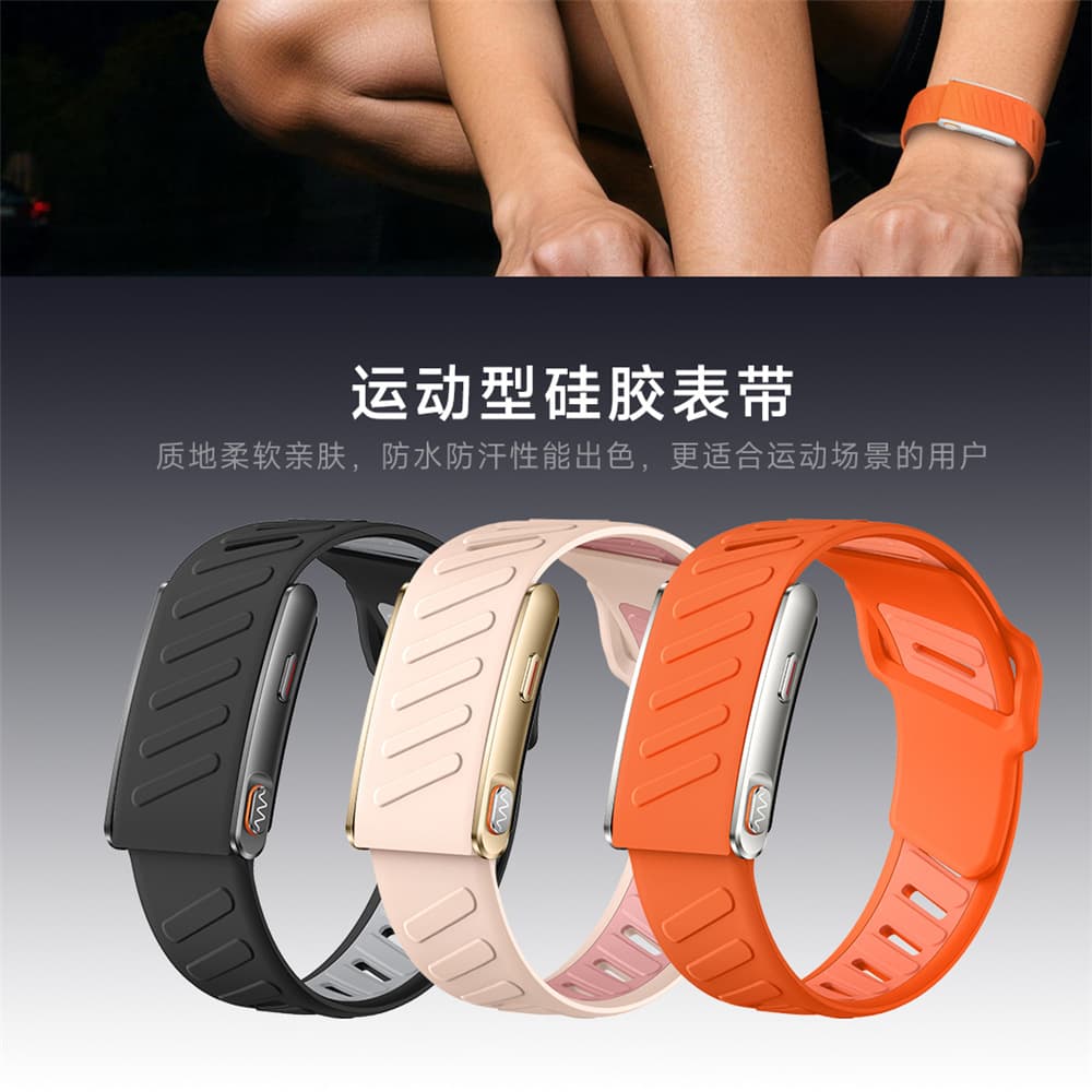 Cross-Border Kr96Pro Smart Bracelet with Heart Rate, Blood Oxygen, Sleep Monitoring, Information Reminders, Step Counting, and No-Screen Sports Bracelet