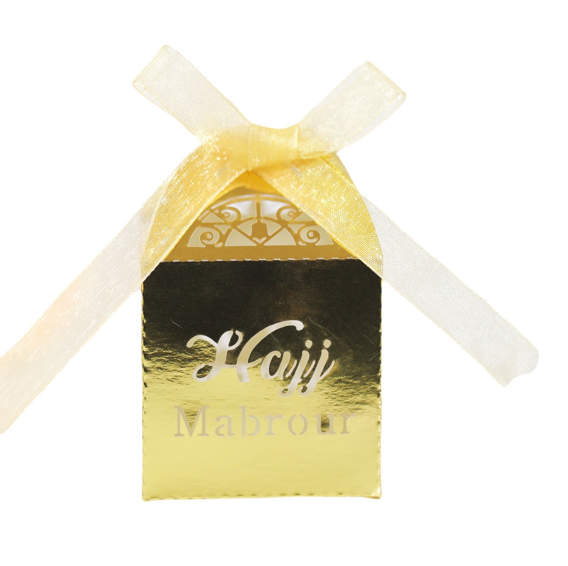 Amazon Direct Selling Middle East Festival Hajj Mabrour Hollow Wedding Candy Box Chocolate Candy Box Manufacturer Wholesale