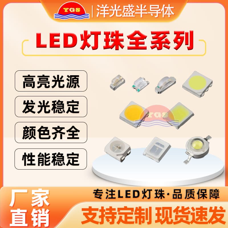 Factory In-Stock 3010 Addressable LED Beads 3010 Side-Emitting RGB Light Guide Plate Backlight LED Beads for Lighting