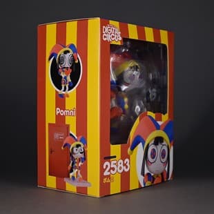 The Amazing Digital Circus 2583# Pomni Q Version Nendoroid Clown Action Figure Boxed LC