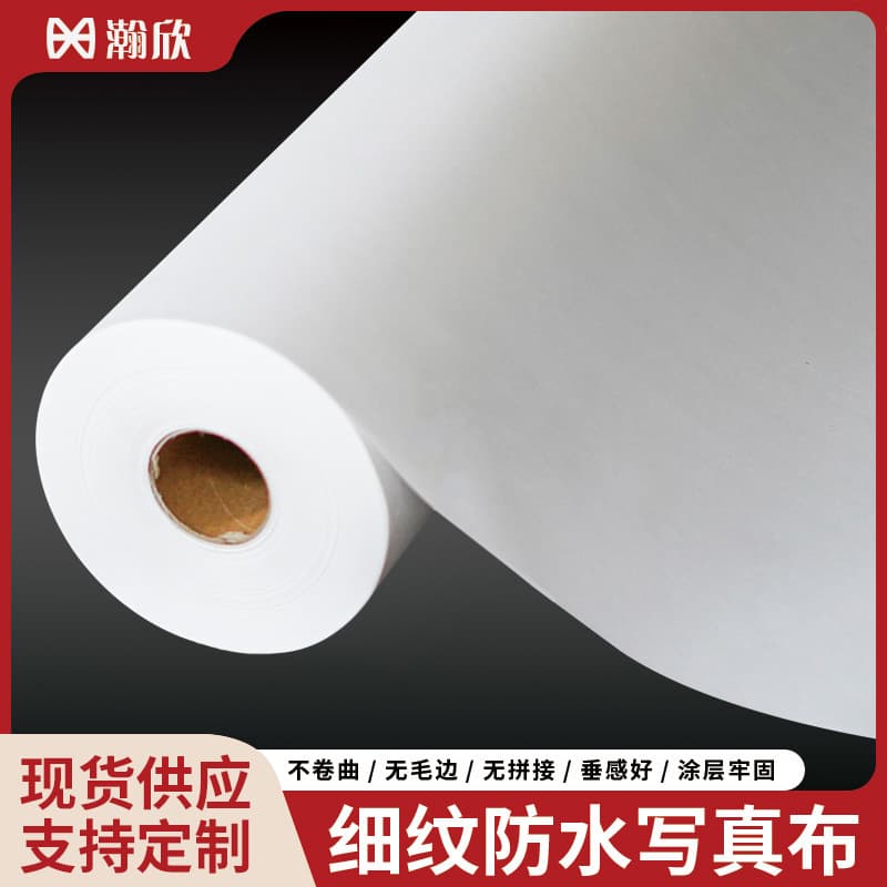 Amazon Cross-Border Wholesale Waterproof Photo Cloth Fine Texture No-Fray Coated Durable Roll Hanging Painting Background Cloth Printing