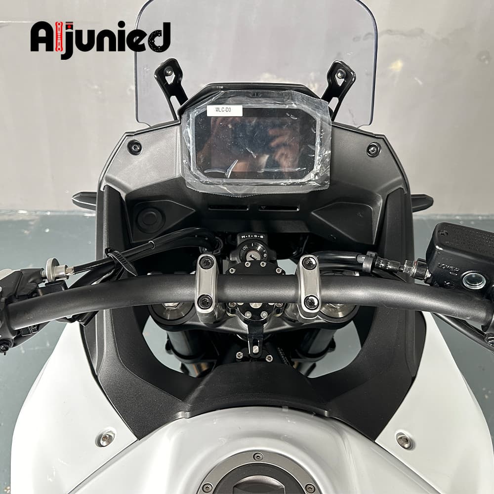 Compatible with Honda XL750 Motorcycle Modification Steering Damper Anti-Wobble Fixed Bracket Steering Stabilizer Accessories