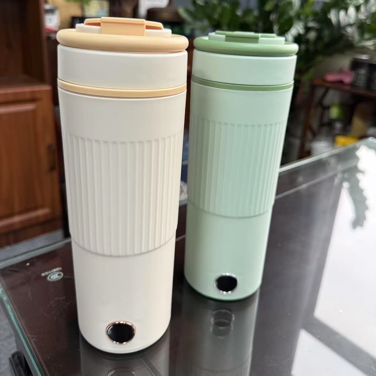 Customized Portable Heating Cup Electric Heating Cup Travel Kettle Small Mini Electric Kettle Dormitory Home Use