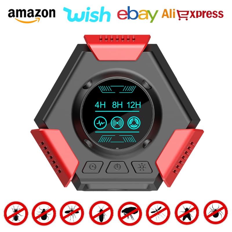 New ultrasonic mouse repeller USB plug-in household smart electronic cat high-power indoor animal repeller