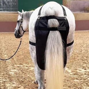 Equestrian Tack Bag, Easy-to-Clean Manure Bag, Oxford Cloth Horse Manure and Urine Bag, Equestrian Supplies Manure Bag