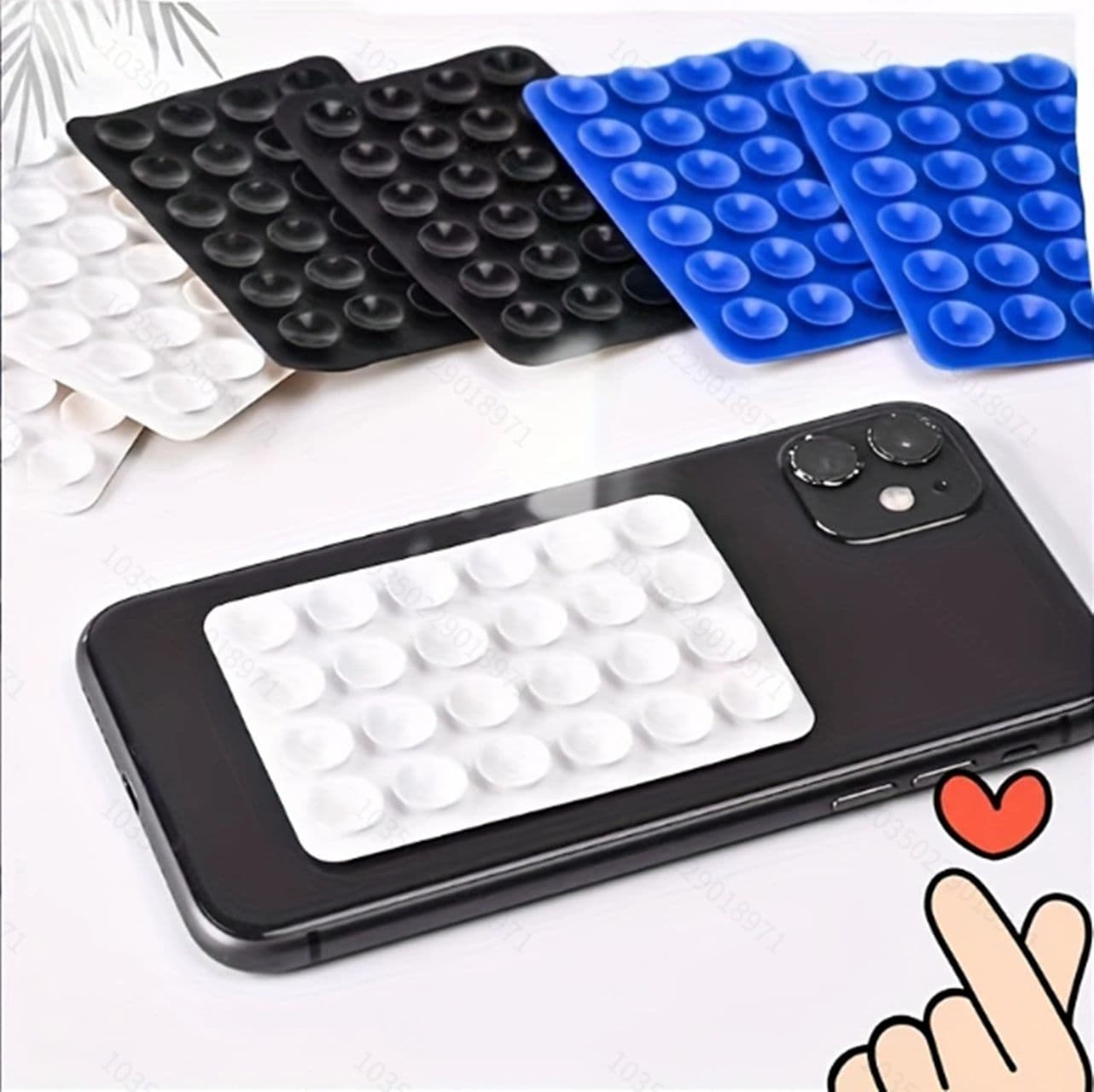 24 Single-Sided Silicone Suction Cup Phone Holder. Suction Cup Stickers for the Back of the Phone, Strong Suction Cup Stickers. Phone Holder
