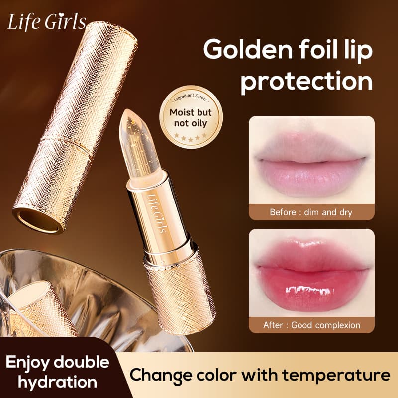 LifeGirls SOLEIL NOURISH LIP BLUSH Moisturizing Water-Gloss Color-Changing Cross-Border Cosmetic Lipstick