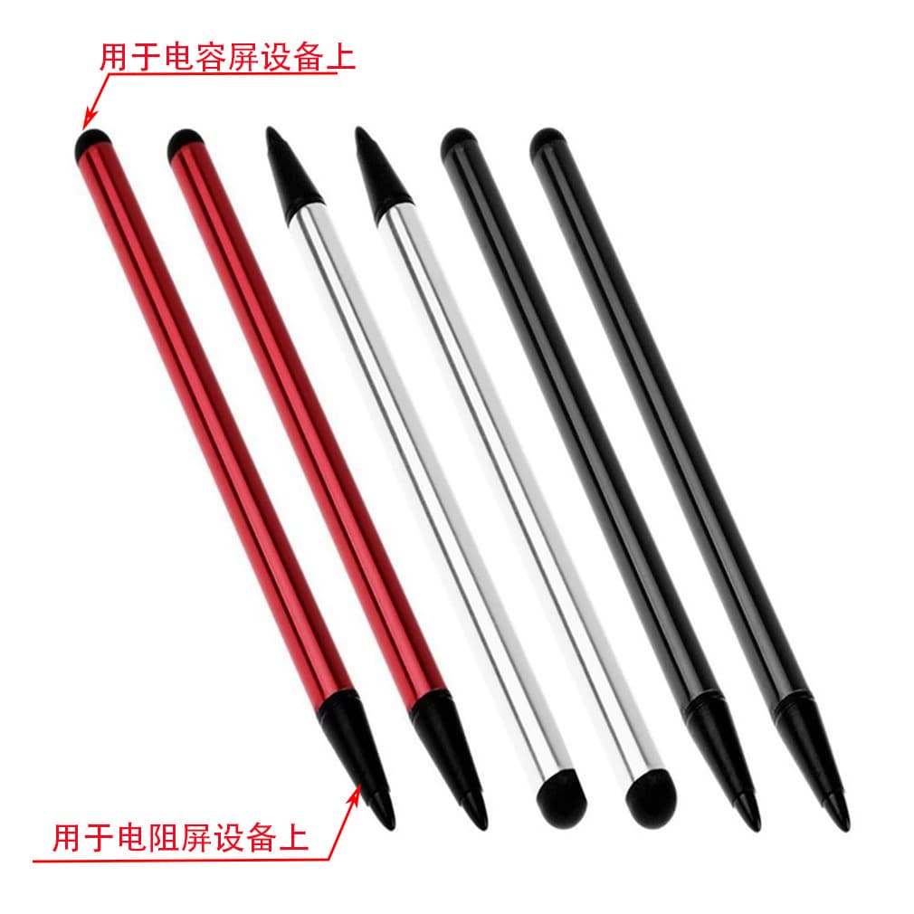 Universal 7.0 capacitive/resistive dual-use stylus for e-books, gaming, and children's drawing