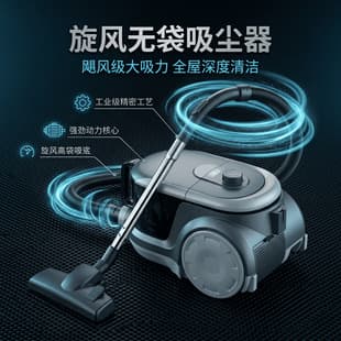 Vacuum Cleaner Home Large Suction Power High Power Caulking Tank Type Wet/Dry Blowing Multi-Function Strong Vacuum Machine Cross-Border