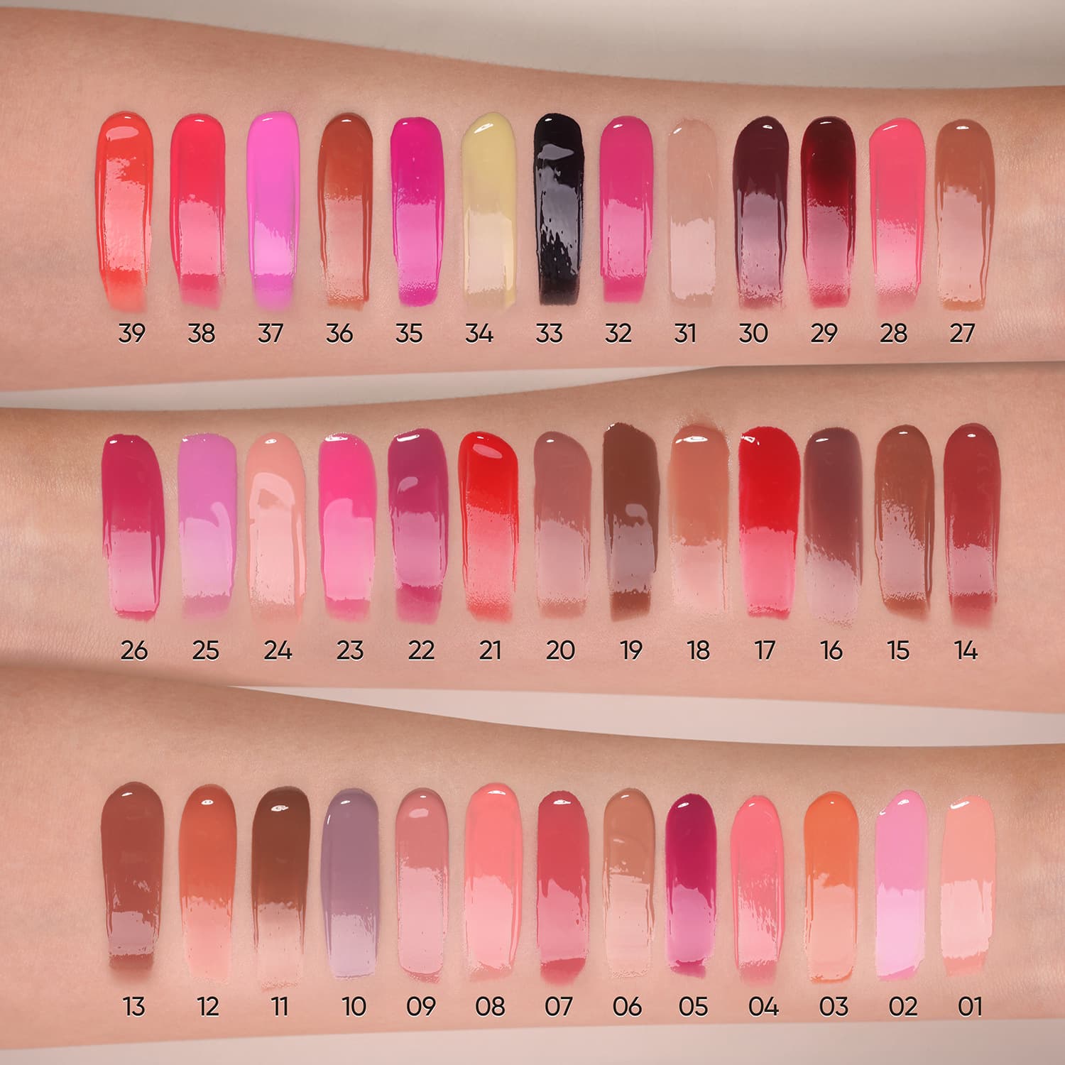 Cross-Border Custom Lip Gloss Small Orders Quick Delivery No Logo Lip Gloss Matte Lipstick Moisturizing Lip Balm Beauty Personal Care