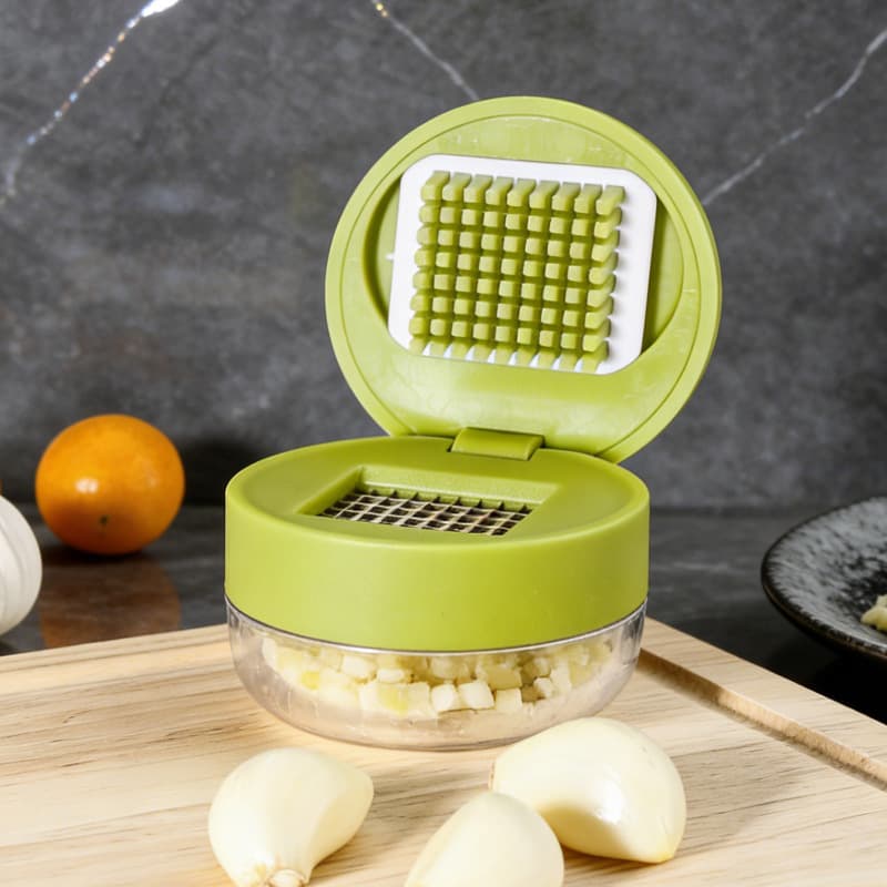 Manual garlic chopper kitchen multi-functional garlic press garlic pounding household cutting ginger onion garlic paste food supplement tool