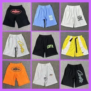 Corteiz Cross-Border Classic Print Summer New Loose Streetwear Hip-Hop 5-Inch Shorts for Men and Women