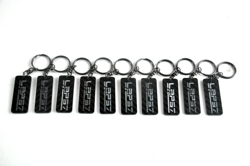 Carbon Fiber Keychain Car Keychain Real Carbon Fiber Pendant Personalized Creative Decoration Unisex Key Tag
