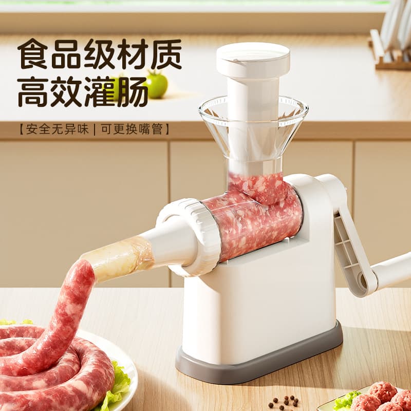 Sausage Stuffer Tool Home Manual Press Sausage Maker Meat Stuffer Casing Filling Tool for Homemade Sausages