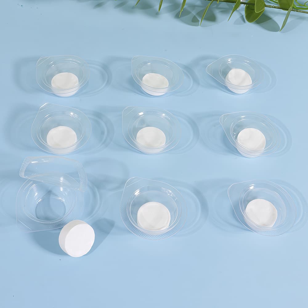 Silk Compressed Facial Mask Jelly Cup Mask Disposable Mask Buckle Tencel Paper Mask Wet Compress Hydrating Beauty Salon Special